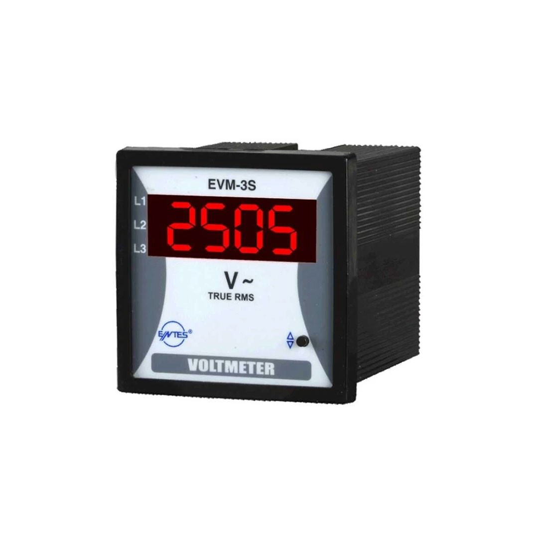 Entes M0028 EVM-3S-72 3 Fazlı Voltmetre