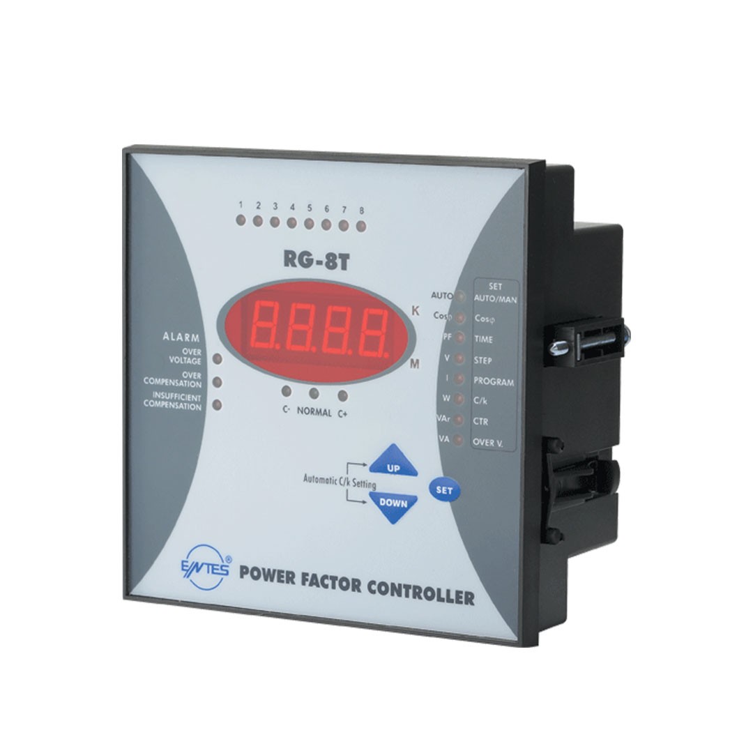ENTES M0342 RG-8T 144X144 220VAC Reaktif Güç Kontrol Rölesi