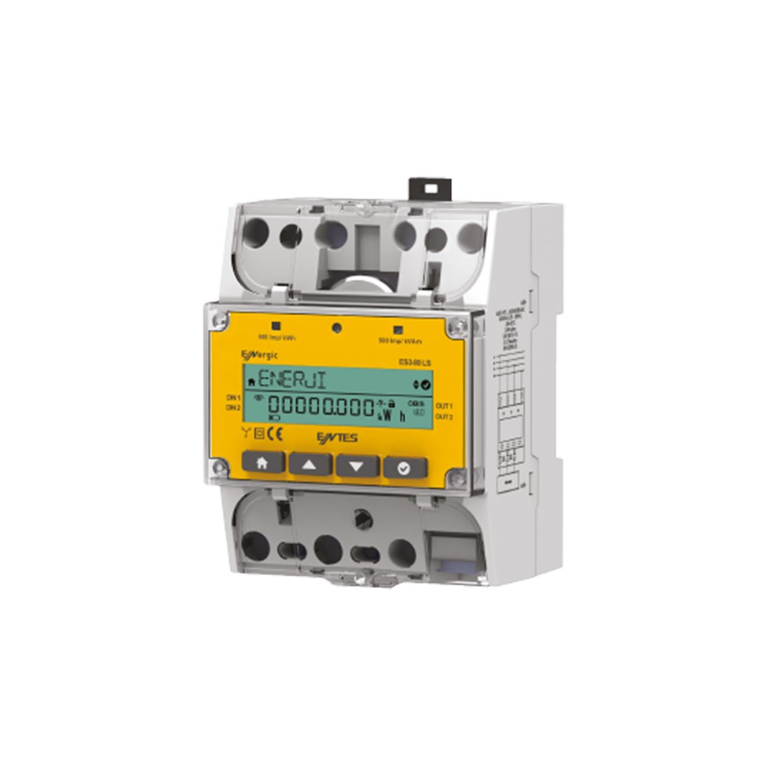 ENTES M4859 ES3-63LS Üç Fazlı Enerji Sayacı Direkt Bağlantılı 85-265 VAC/DC