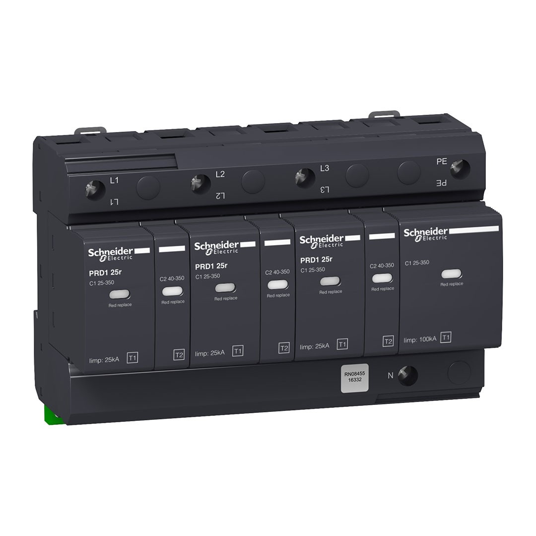Schneider 16332 PRD1 25r 3P+N Kartuşlu Tip Parafudr