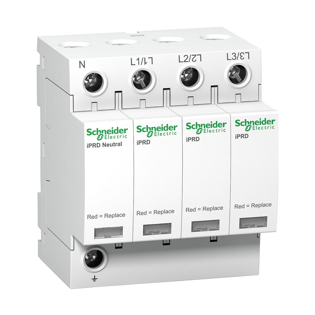 Schneider A9L40601 IPRD40r 350V 3P+N Uzaktan Aktarımlı Kartuşlu Parafudr