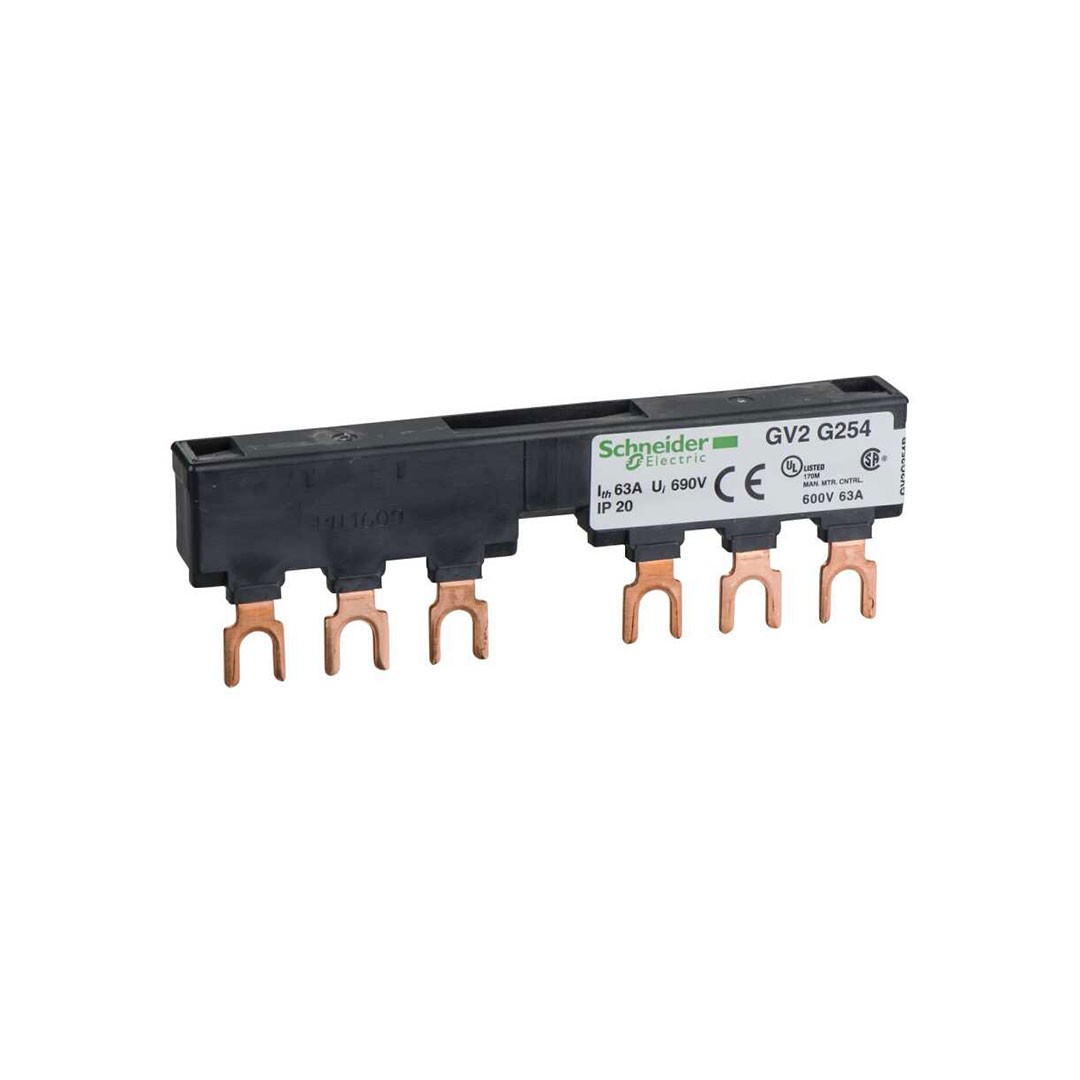 Schneider GV2G254 TeSys GV2 Linergy FT Busbar 63A 54mm 2tap