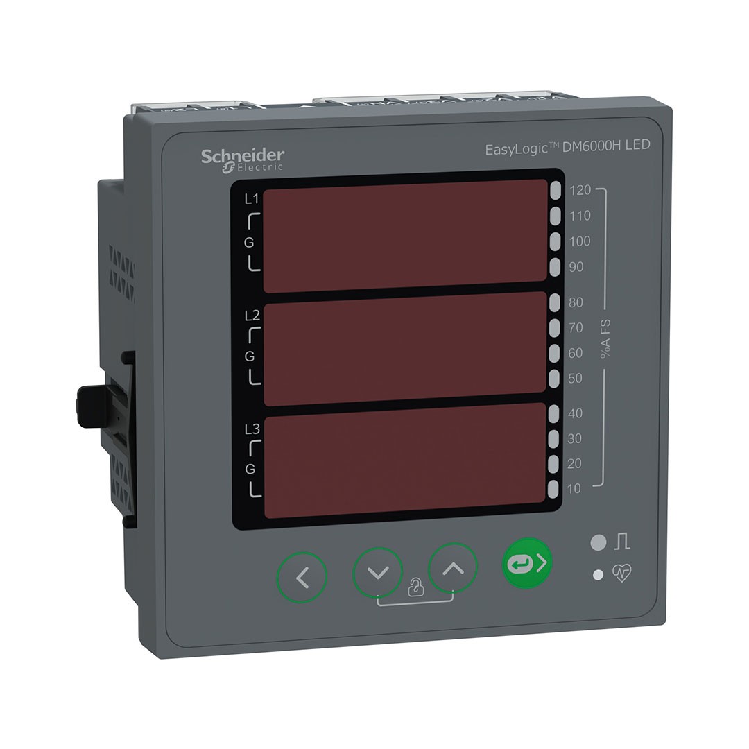 Schneider METSEDM6200HCL10RS Easylogic Dm6200H Led Ekranlı Multimetre