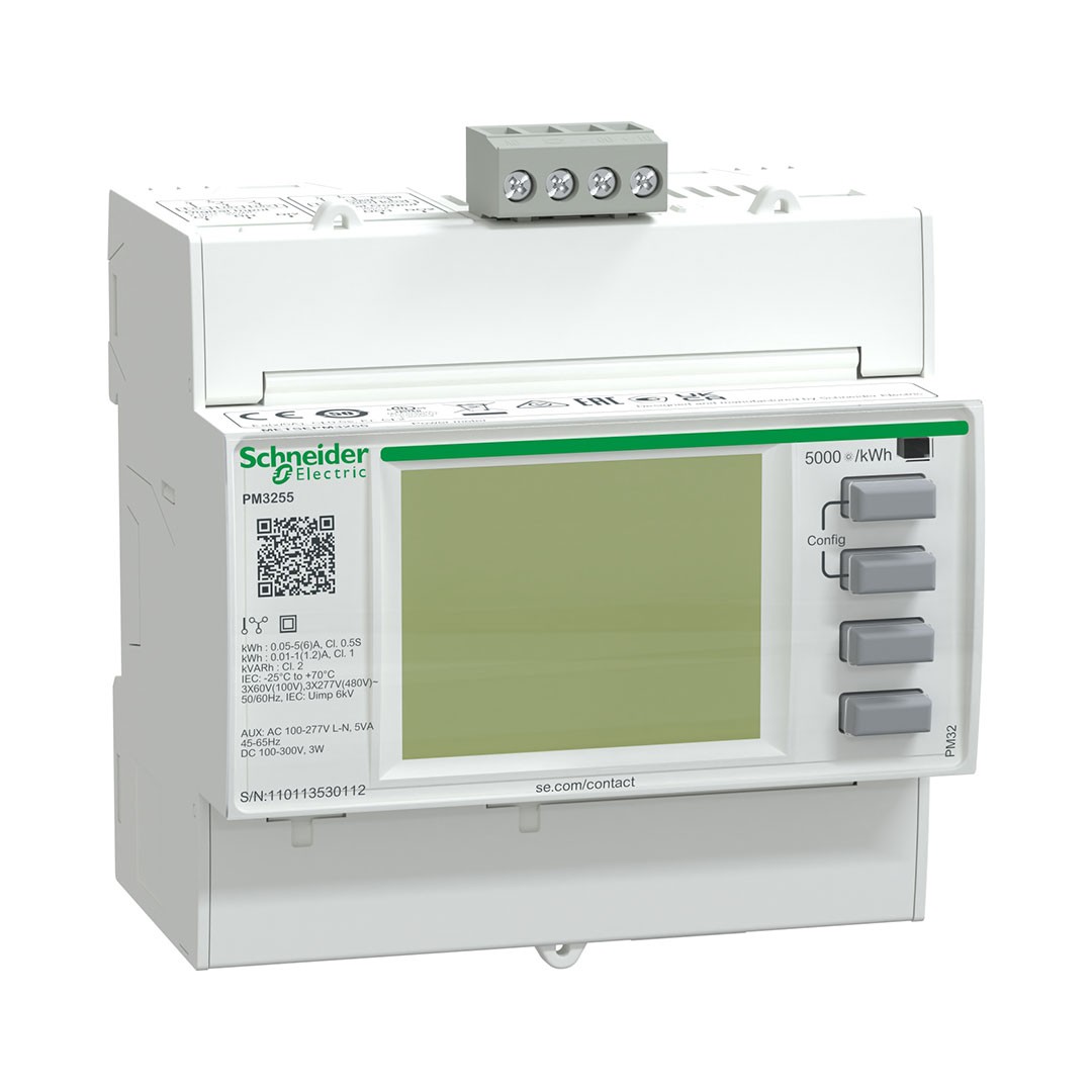 Schneider METSEPM3255 PM3255 Modbus Haberleşmeli Dahili Hafızalı Güç Ölçer