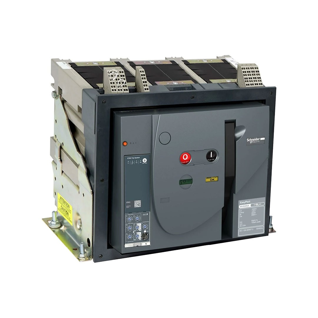 Schneider MVS40H4MF5L 4X4000A 65kA Açık Tip Güç Şalteri