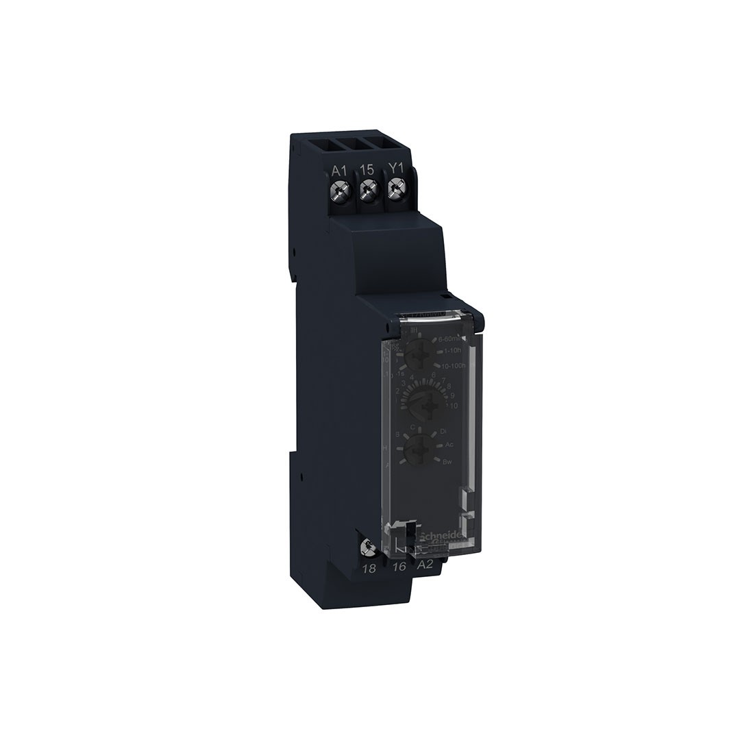 Schneider RE17RMMU 24Vdc & 24-240Vac Zaman Rölesi