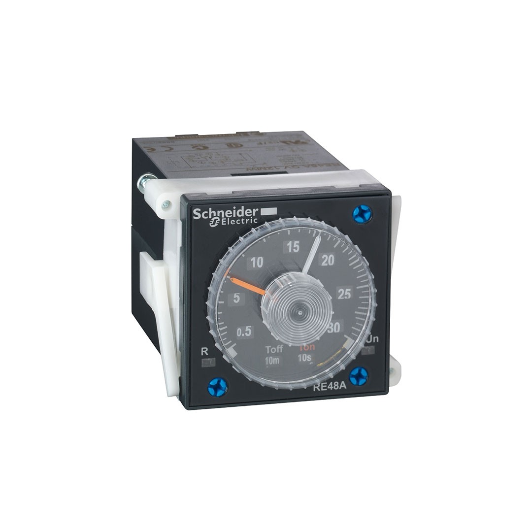 Schneider RE48ACV12MW 240V AC/DC 5A 2 Kontaklı Zaman Rölesi