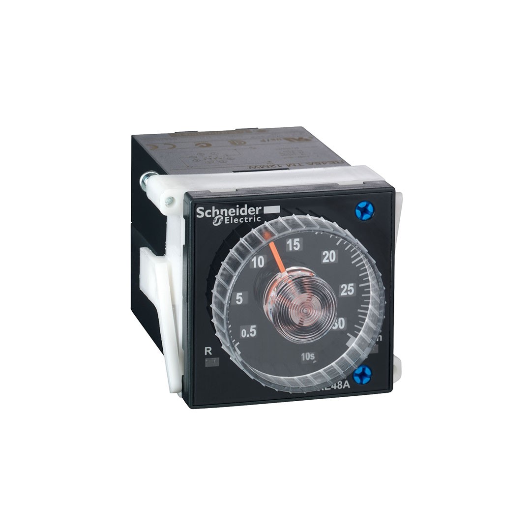 Schneider RE48ATM12MW 240V AC/DC 2 Kontaklı Zaman Rölesi