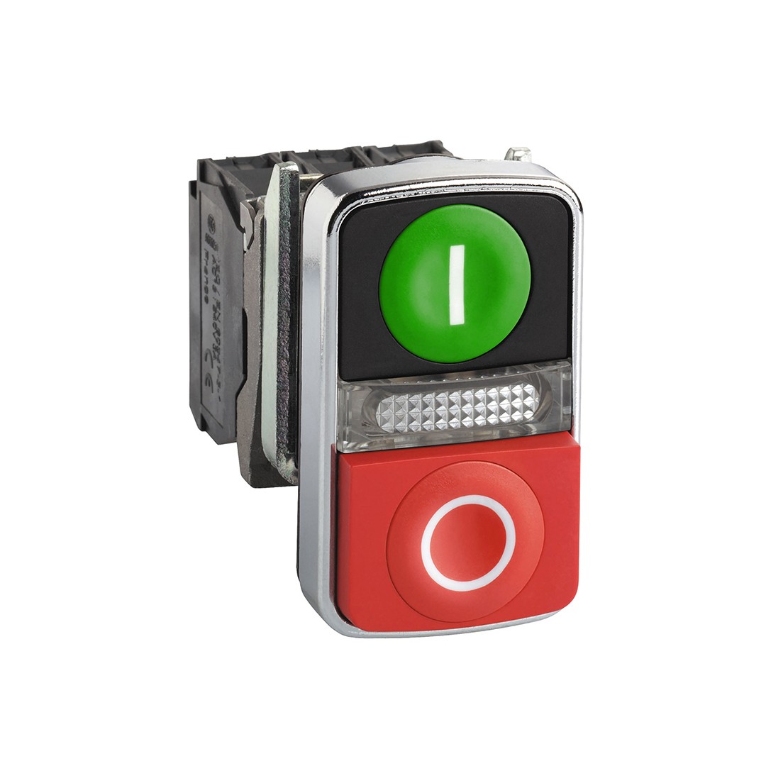 Schneider XB4BW73731M5 240VAC Ledli İkaz Buton