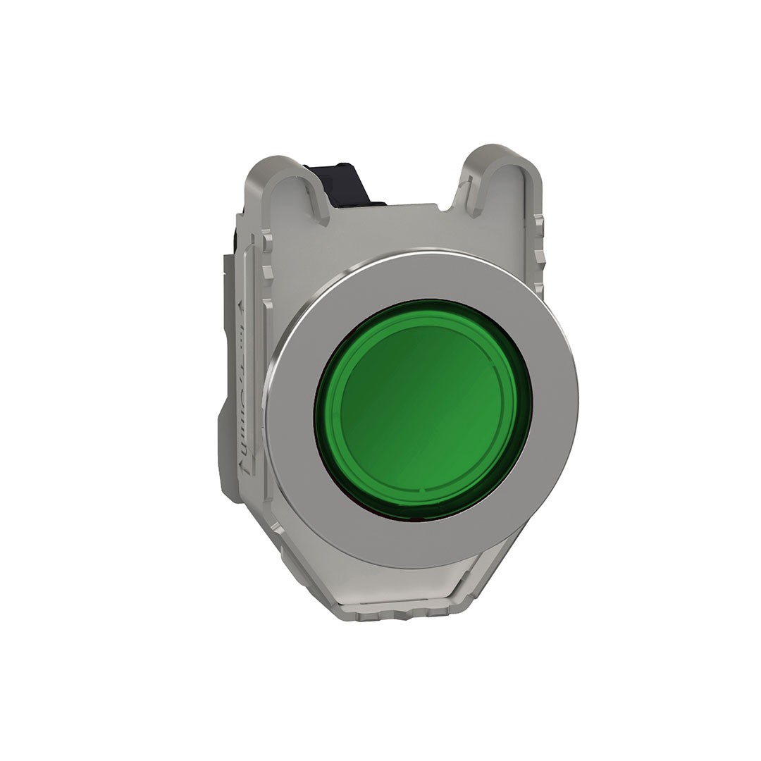 Schneider XB4FVM3 230VAC Yeşil Gömülü Ledli Sinyal Lambası