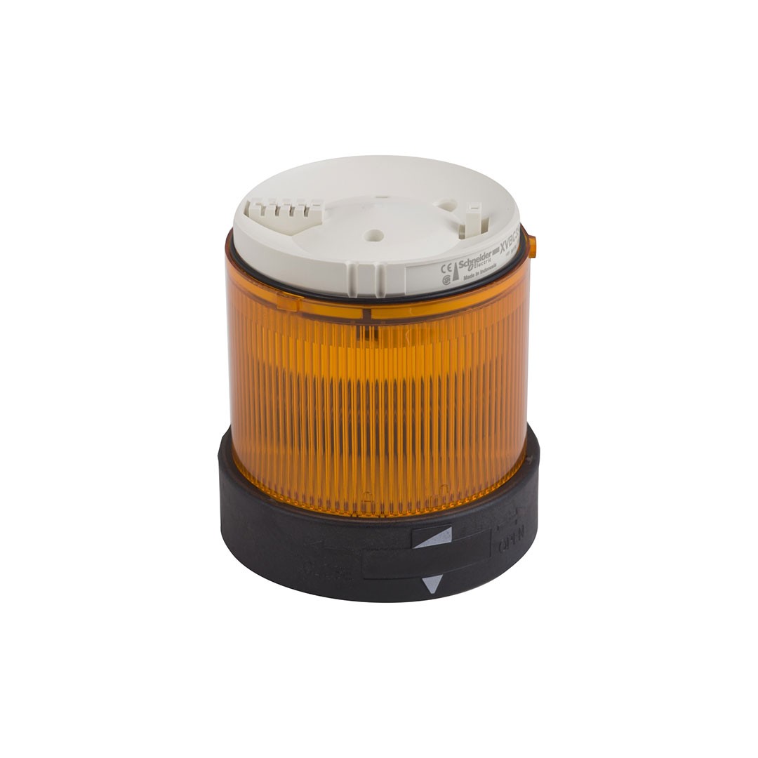 Schneider XVBC35 250V 10W Sabit Turuncu Işıklı Kolon