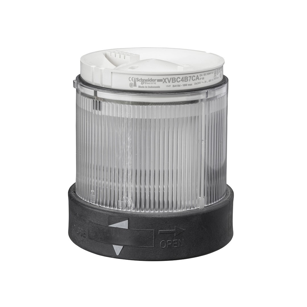 Schneider XVBC37 250V 10W Sabit Renksiz Işıklı Kolon