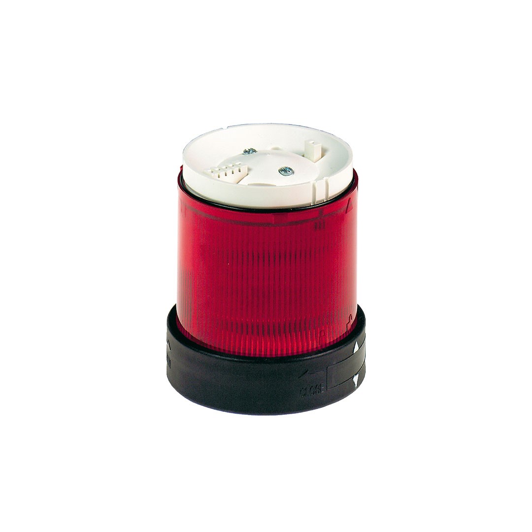 Schneider XVBC4B4 48Vdc 10W Flaşörlü Kırmızı Işıklı Kolon