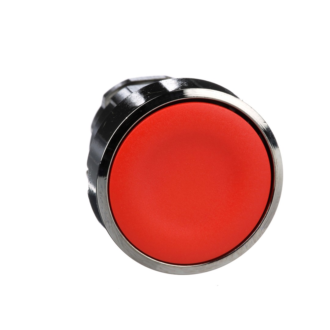 Schneider ZB4BA4 Yaylı Dönüş İşaretsiz Kırmızı Sıva Altı Basmalı Düğme Başlığı