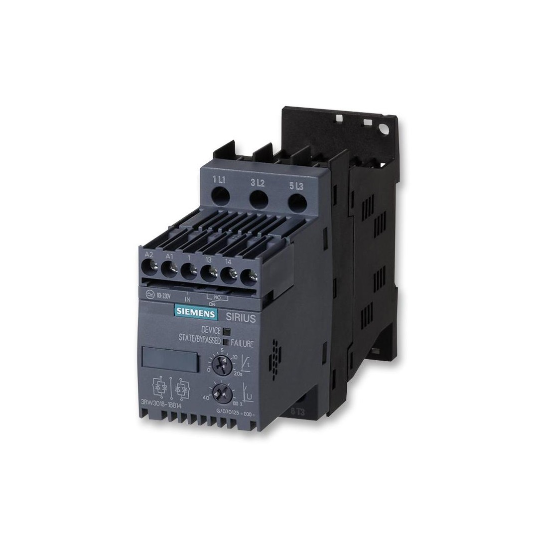Siemens 3RW3018-1BB14 7.5kW 17.6A Sirius Softstarter