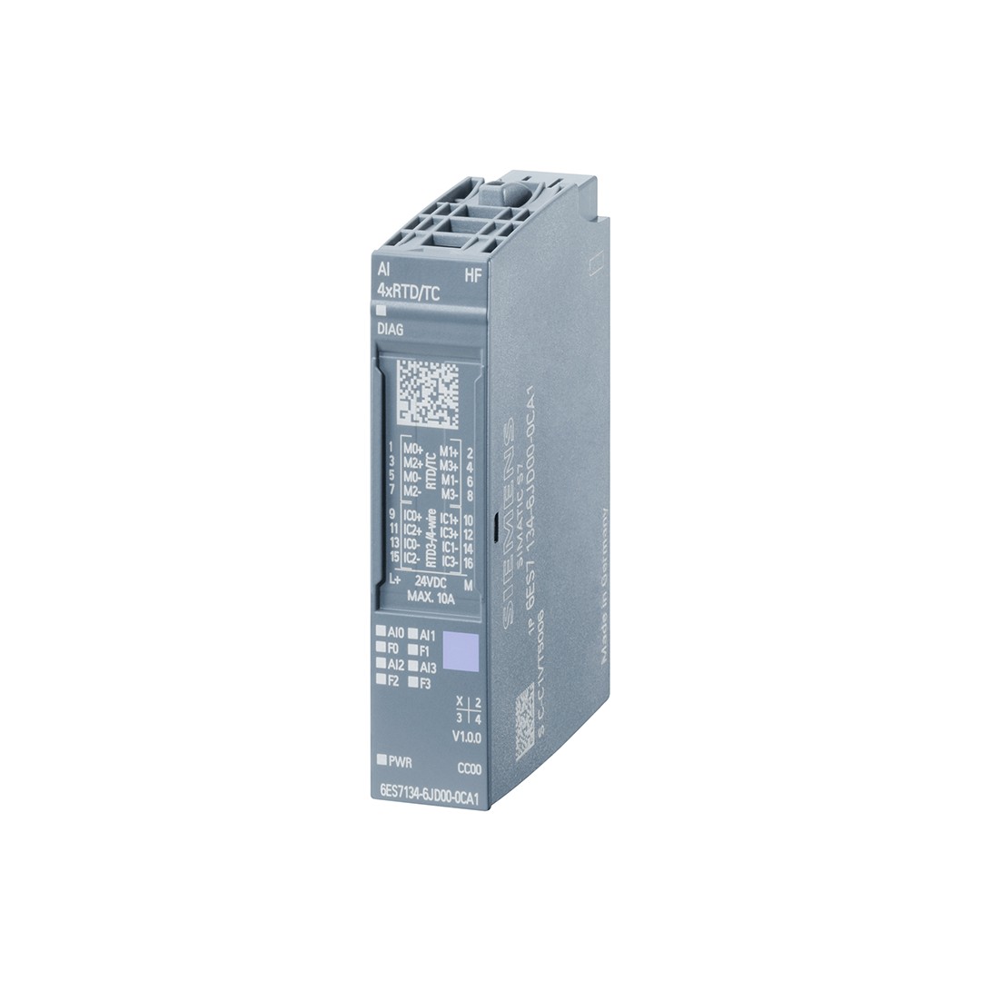 Siemens 6ES7134-6JD00-0CA1 ET 200SP  AI 4xRTD/TC MODUL
