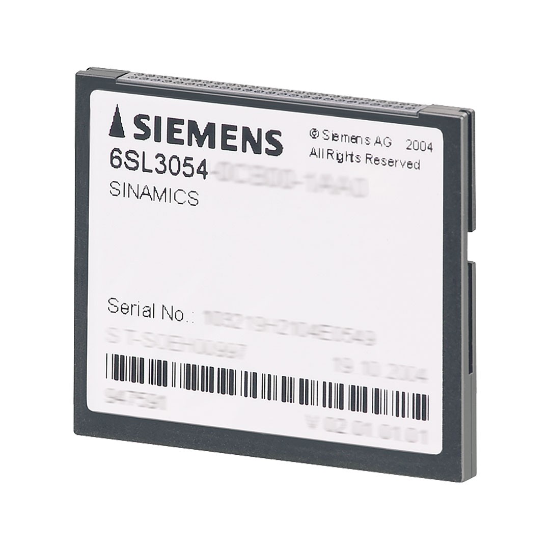 Siemens 6SL3054-0FB01-1BA0 SINAMICS S120 COMPACT FLASH CARD