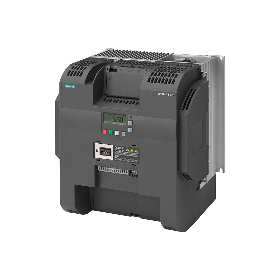 Siemens 6SL3210-5BE31-8UV0 SINAMICS V20 18,5 KW 3FAZ 400V/3FAZ 400V AC Frekans İnvertörü (380-480 V)