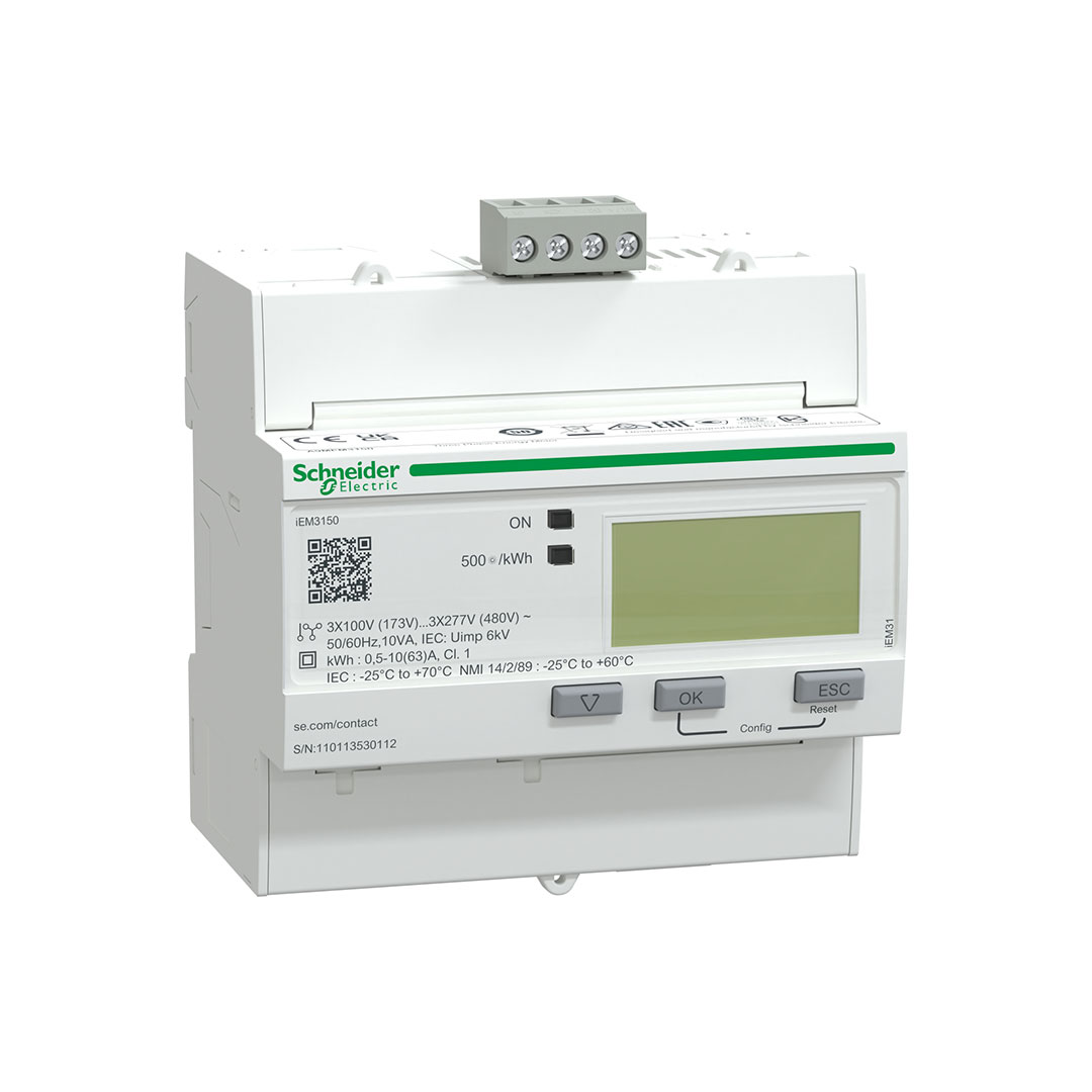 Schneider A9MEM3150 İEM3150 63A RS485 Modbus Enerji Ölçer