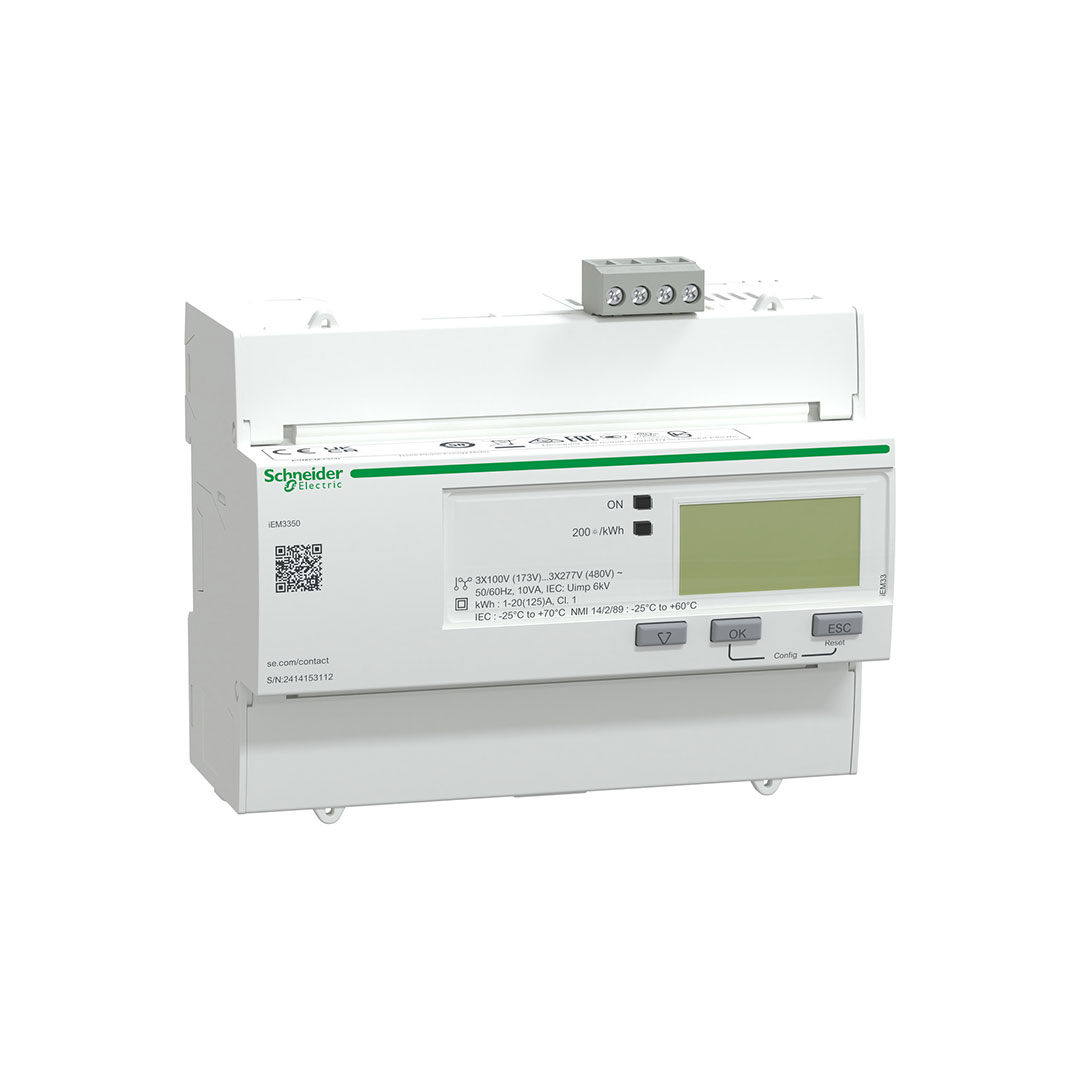 Schneider A9MEM3350 İEM3350 125A Modbus Enerji Ölçer
