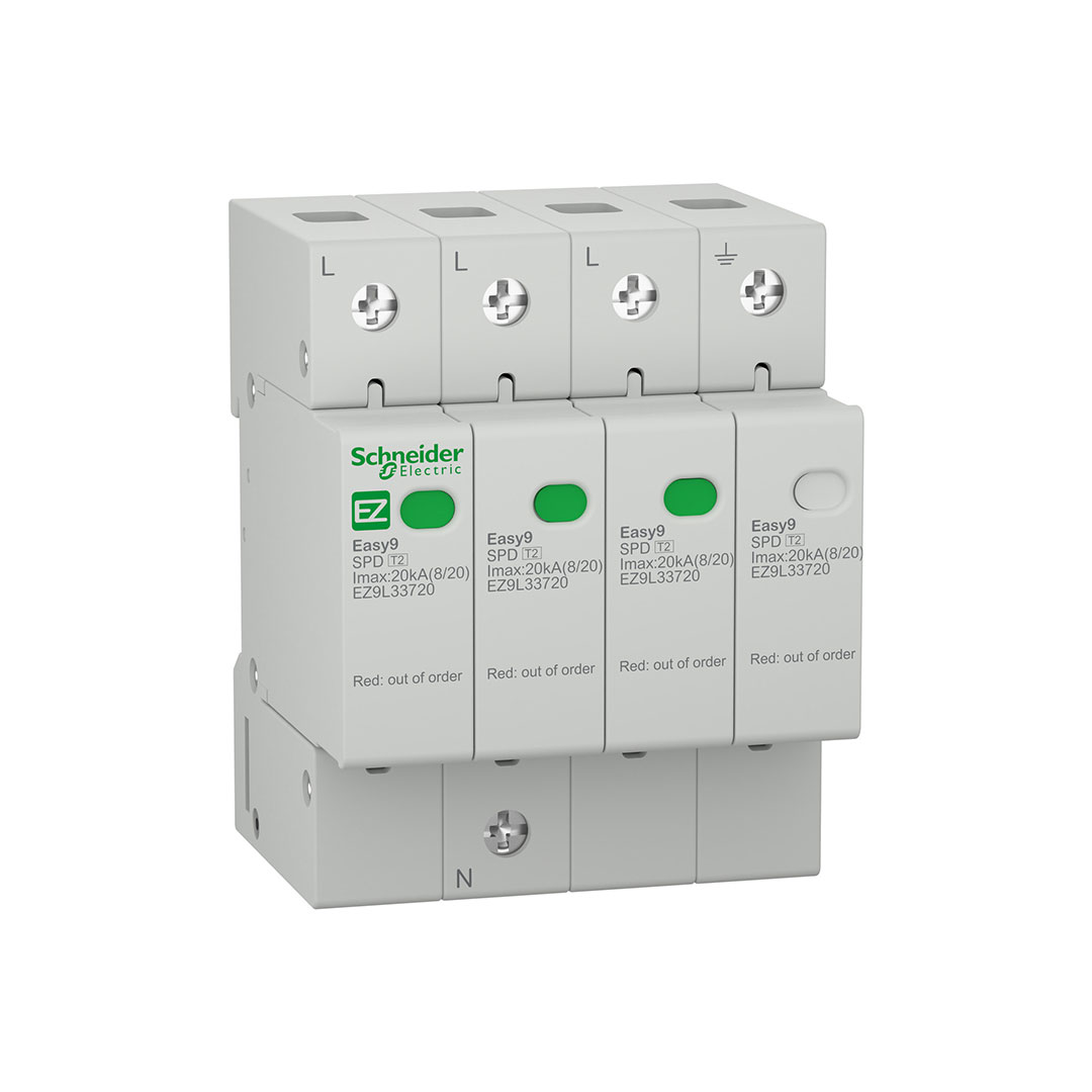 Schneider Easy9 EZ9L33720 3P+N 20kA Tip 2 Parafudr