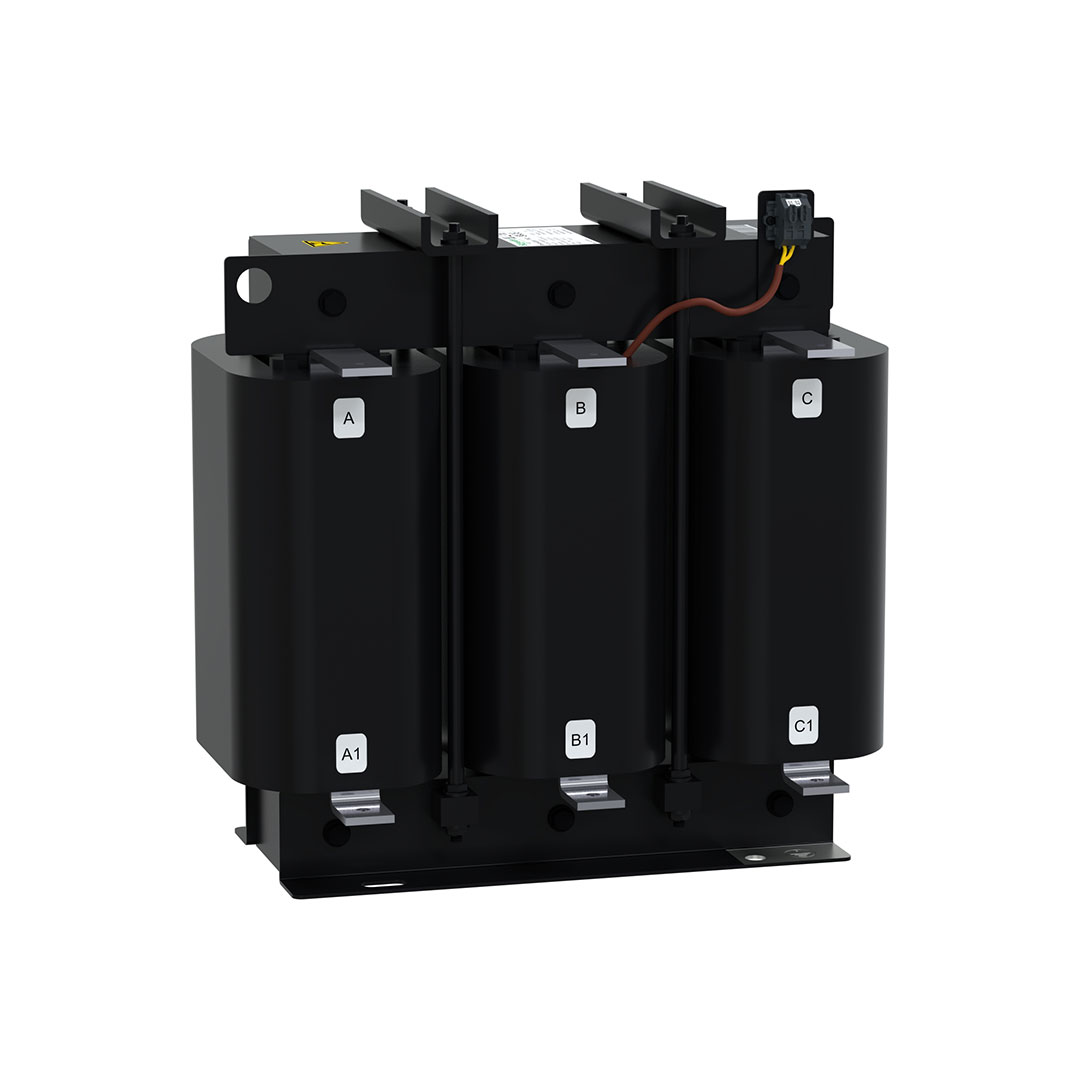 Schneider LVR05100A40LO PowerLogic VarPlus 10 kVAR % 5.67/215 Hz 400 Volt Trifaze Harmonik Filtre Reaktörü